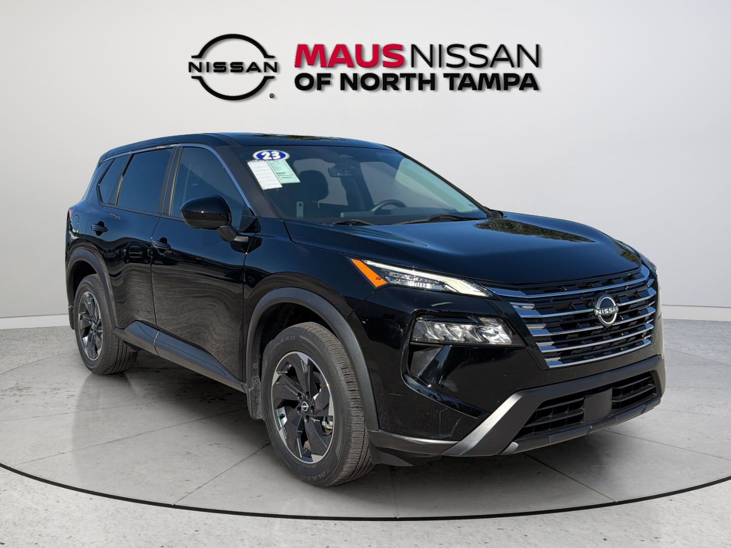 Certified Used 2024 Black Nissan SV image 1
