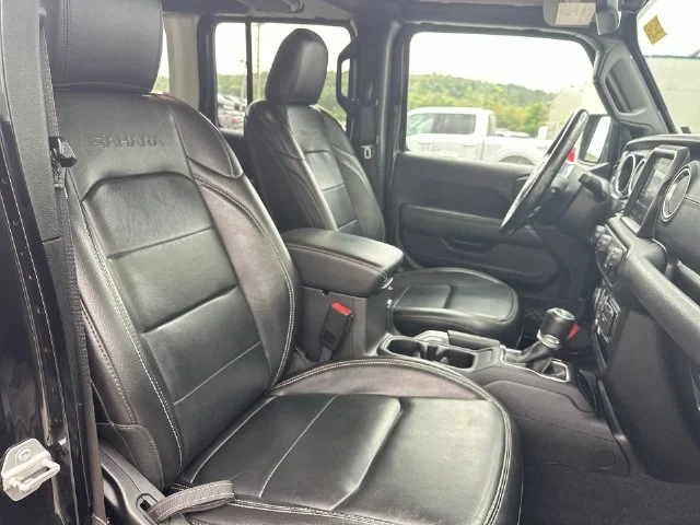 Used 2021 Black Jeep Unlimited Sahara image 34