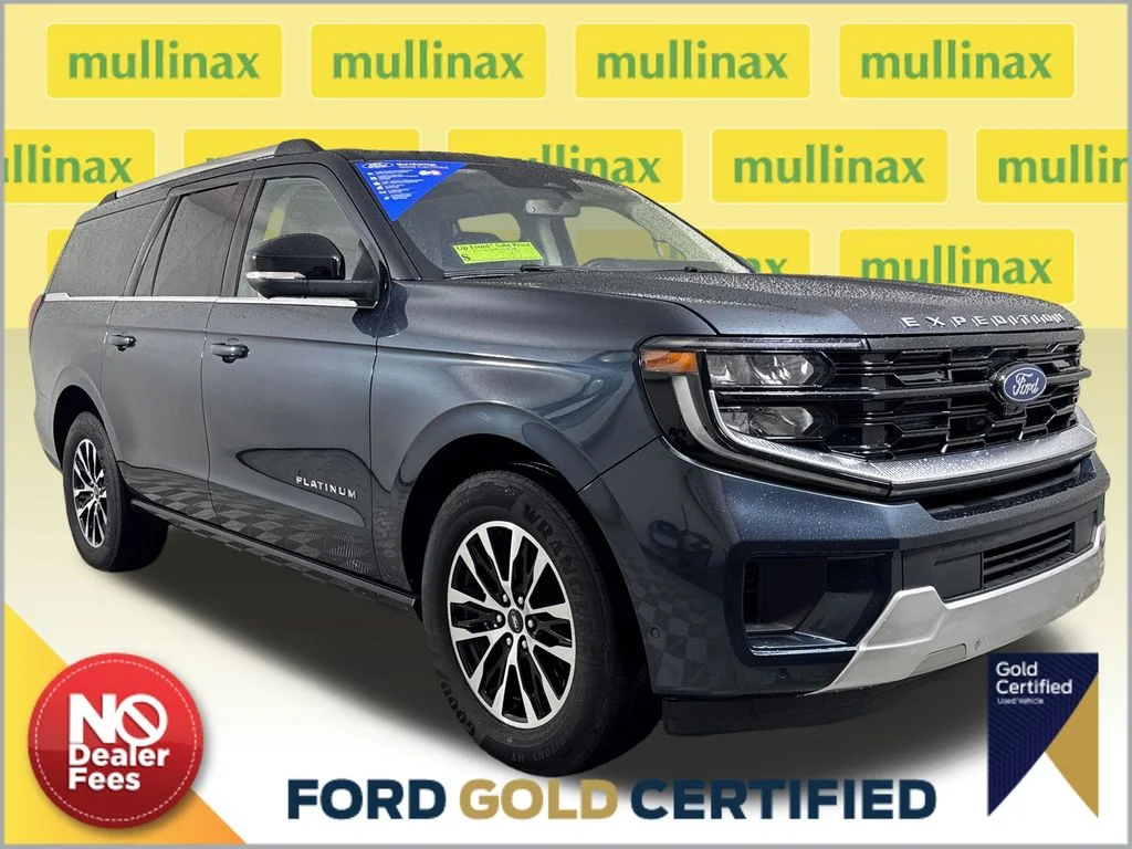 Certified Used 2025 Blue Ford Platinum image 1