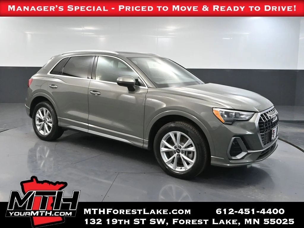 Used 2022 Gray Audi Premium image 1