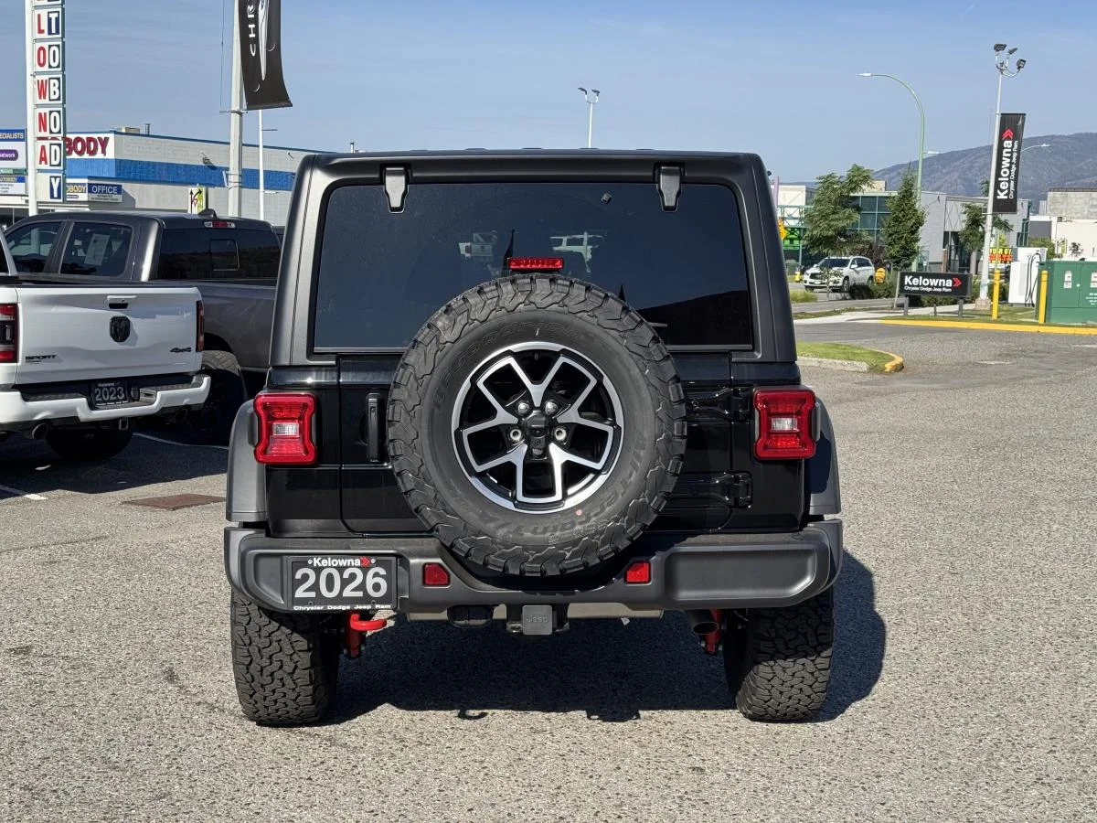 New 2026 Black Jeep Rubicon image 6