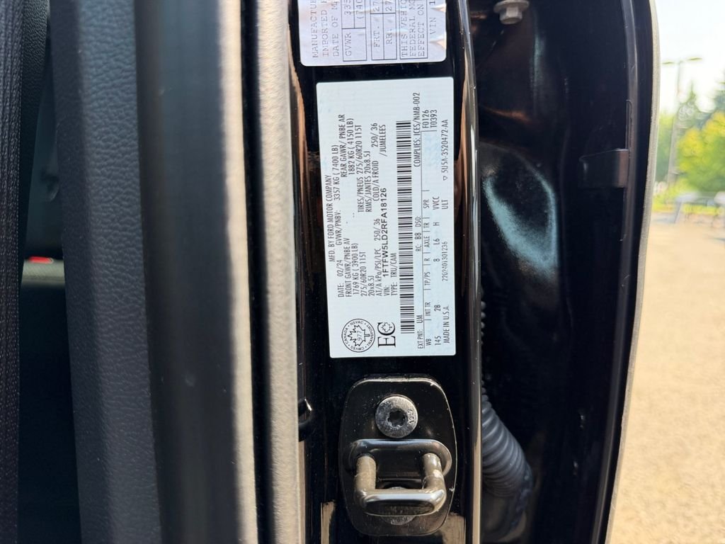 Certified Used 2024 Black Ford Lariat image 25