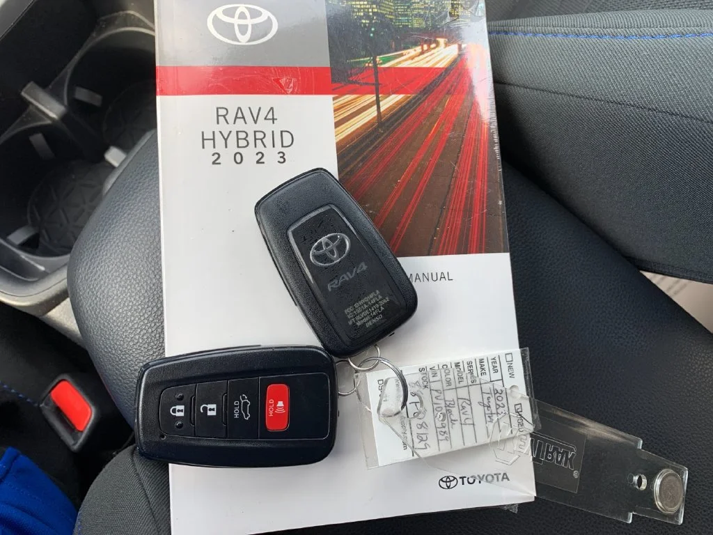 Used 2023 Black Toyota SE image 9