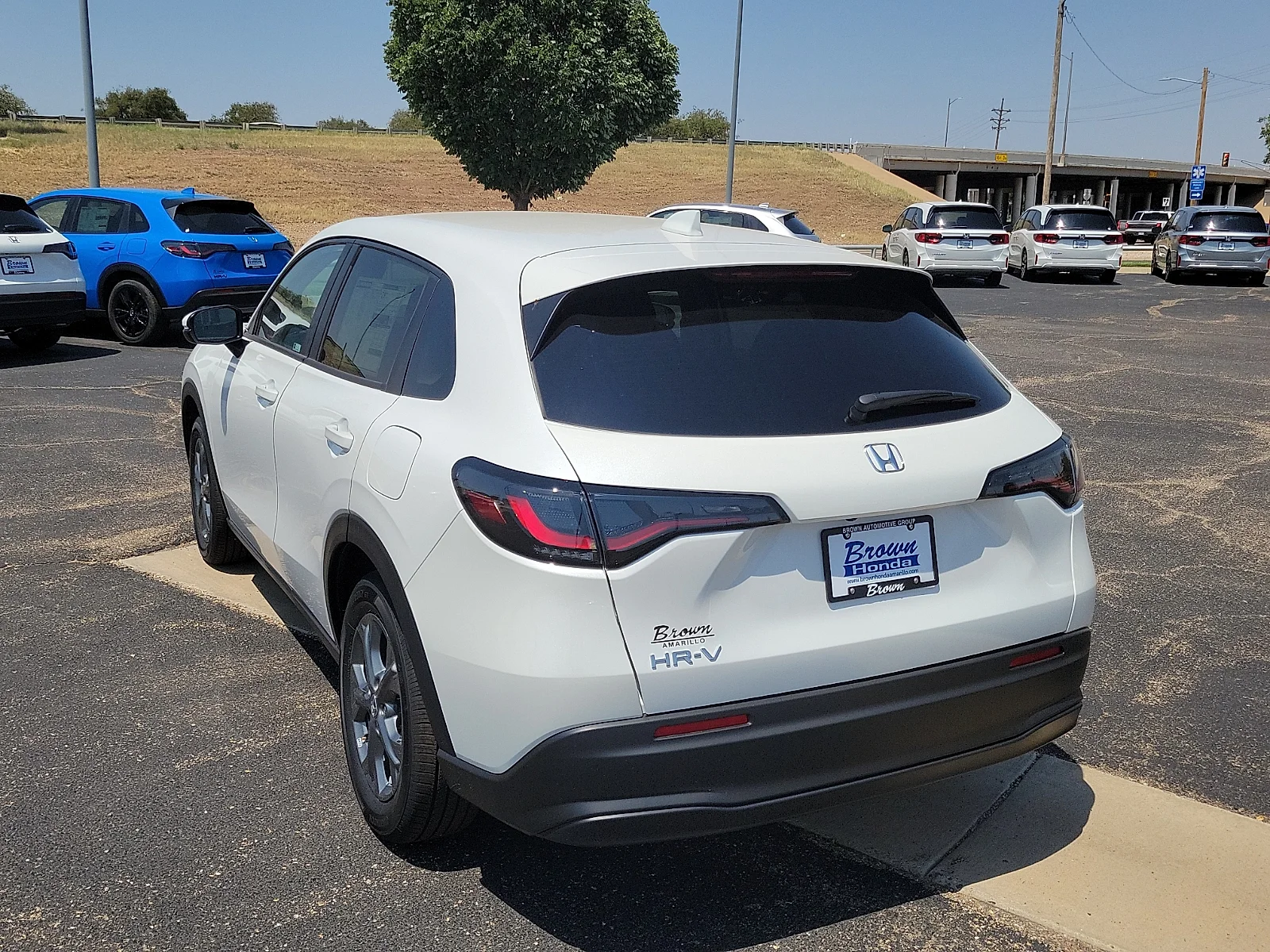 New 2027 Platinum White Pearl Honda LX 2WD image 8