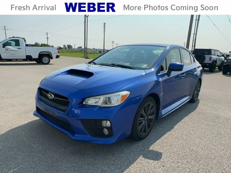 Used 2015 WR Blue Pearl Subaru 4dr Sdn Man Premium image 1