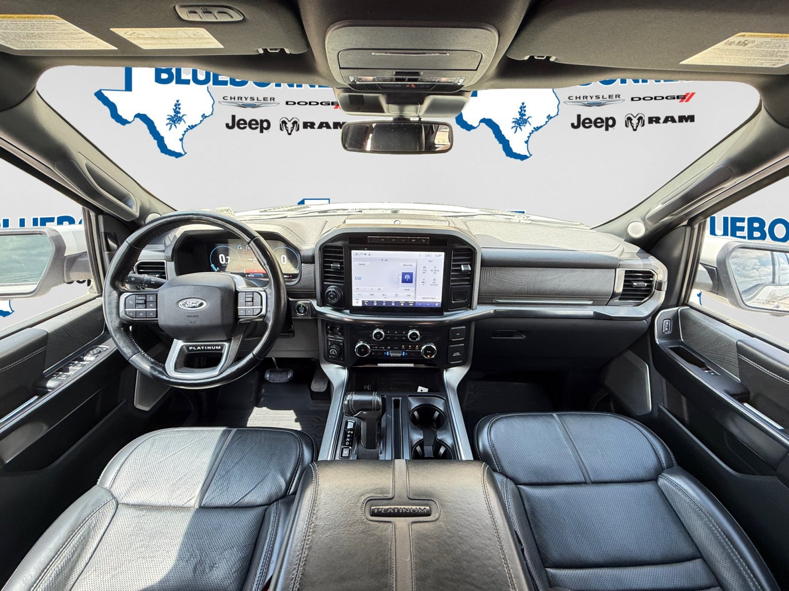 Used 2022 White Metallic Ford Platinum image 12