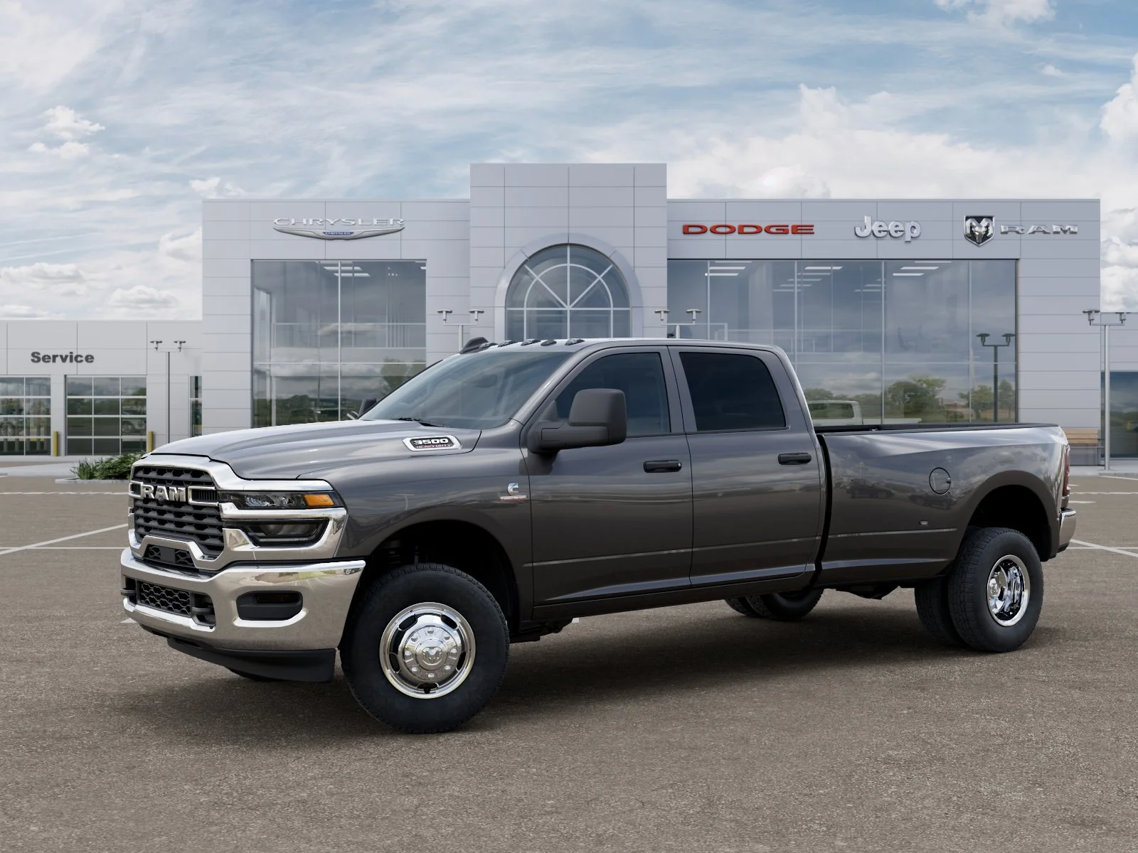 New 2026 Granite Crystal Metallic Clear-Coat Exterior Paint RAM Tradesman image 29