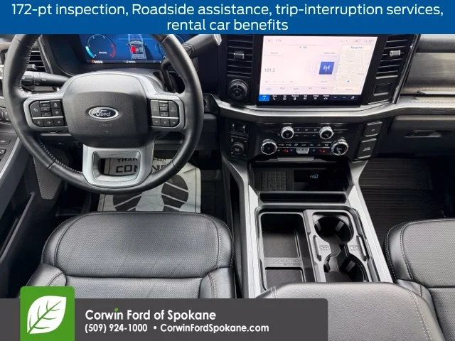 Certified Used 2024 Oxford White Ford Lariat image 4