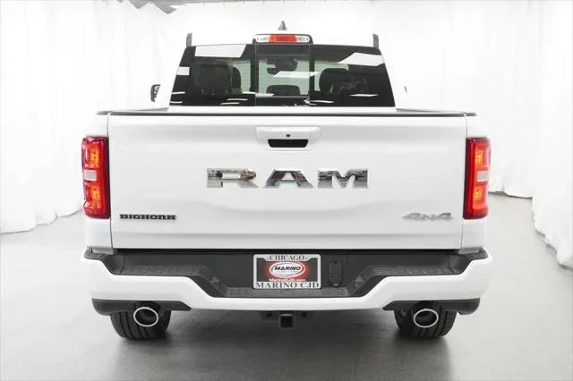 New 2025 Bright White Clear-Coat Exterior Paint RAM BIG HORN image 8