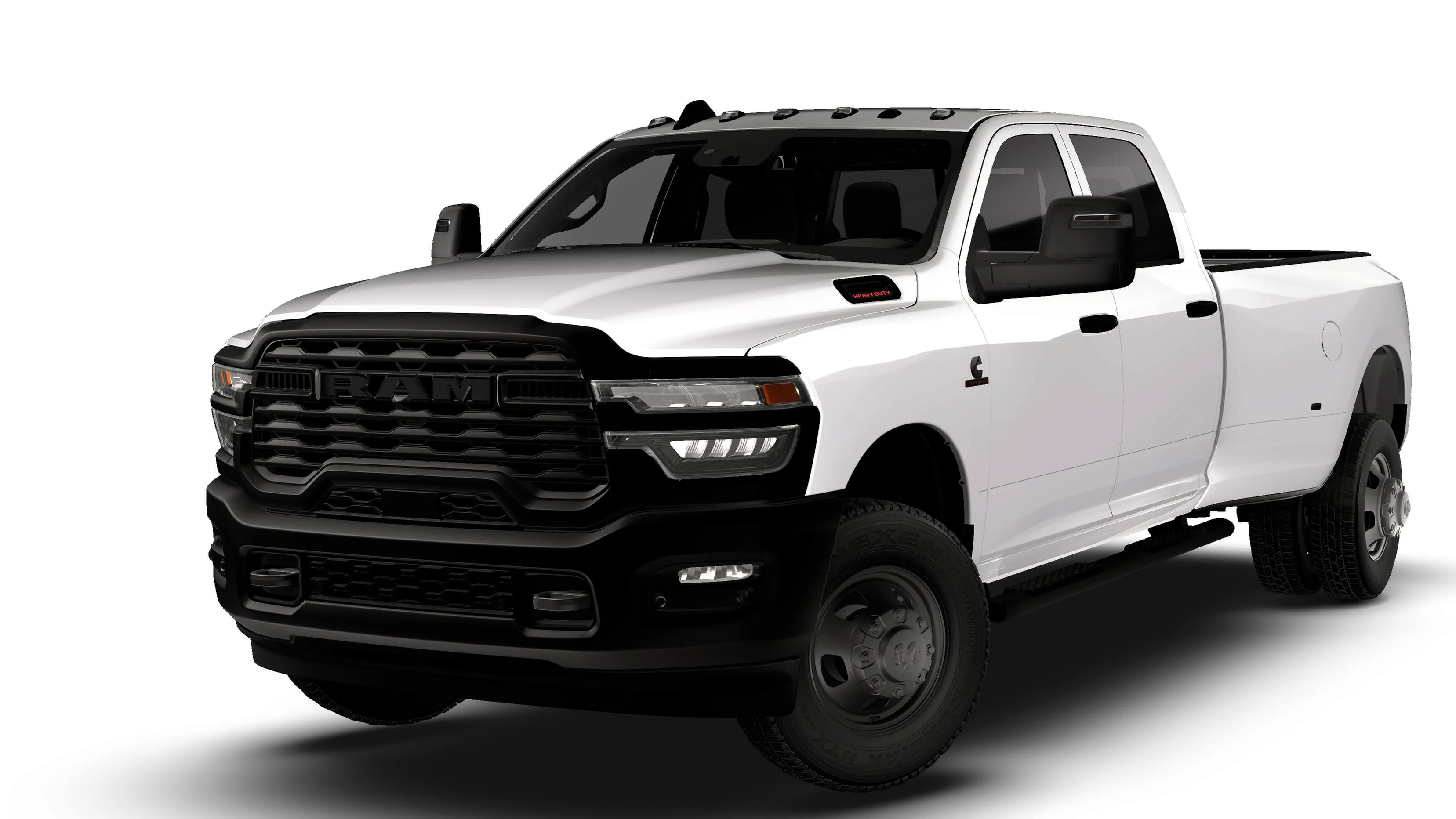 New 2026 Bright White Clear-Coat Exterior Paint RAM TRADESMAN image 1