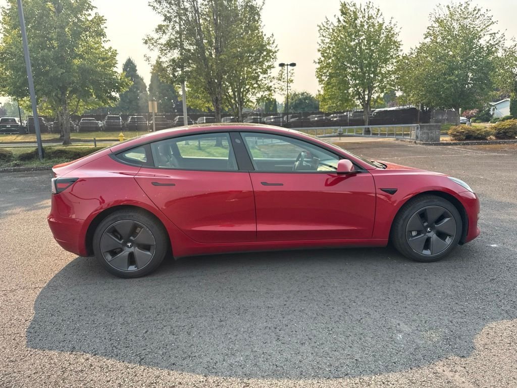 Used 2023 Red Multi-Coat Tesla Base image 8