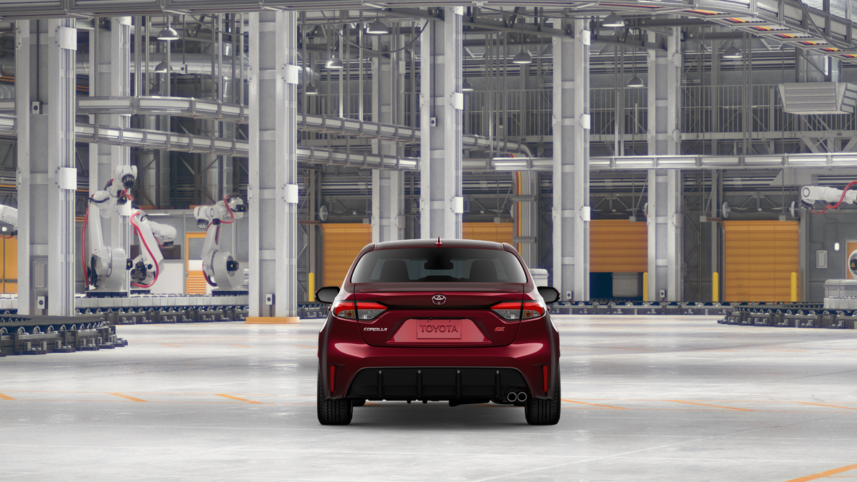 New 2026 Red Toyota SE image 8