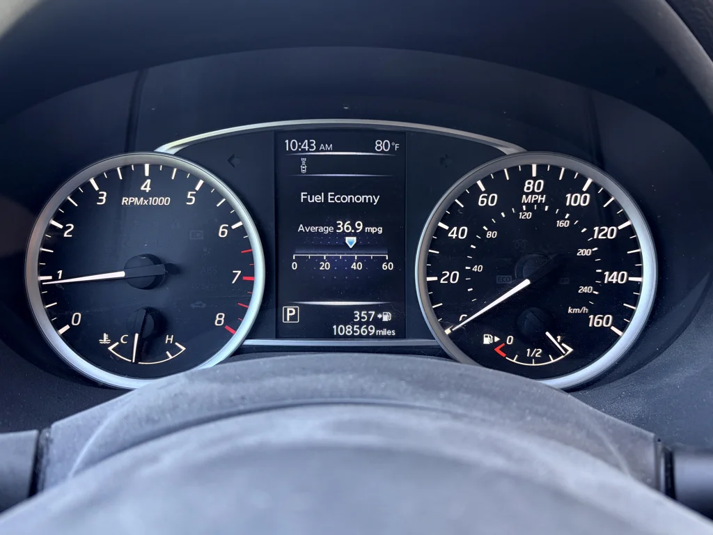 Used 2018 Gun Metallic Nissan SV image 14