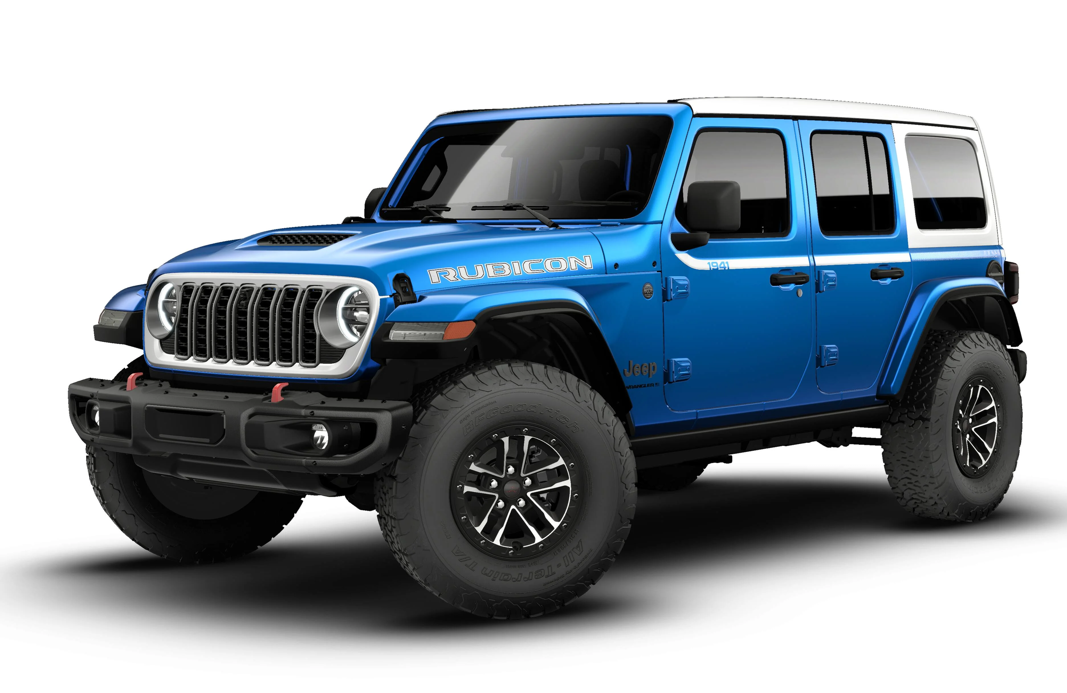 New 2026 Hydro Blue Pearl-Coat Exterior Paint Jeep  image 27