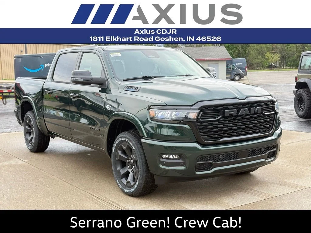 New 2026 Serrano-Green Metallic Exterior Paint RAM Big Horn/Lone Star image 1