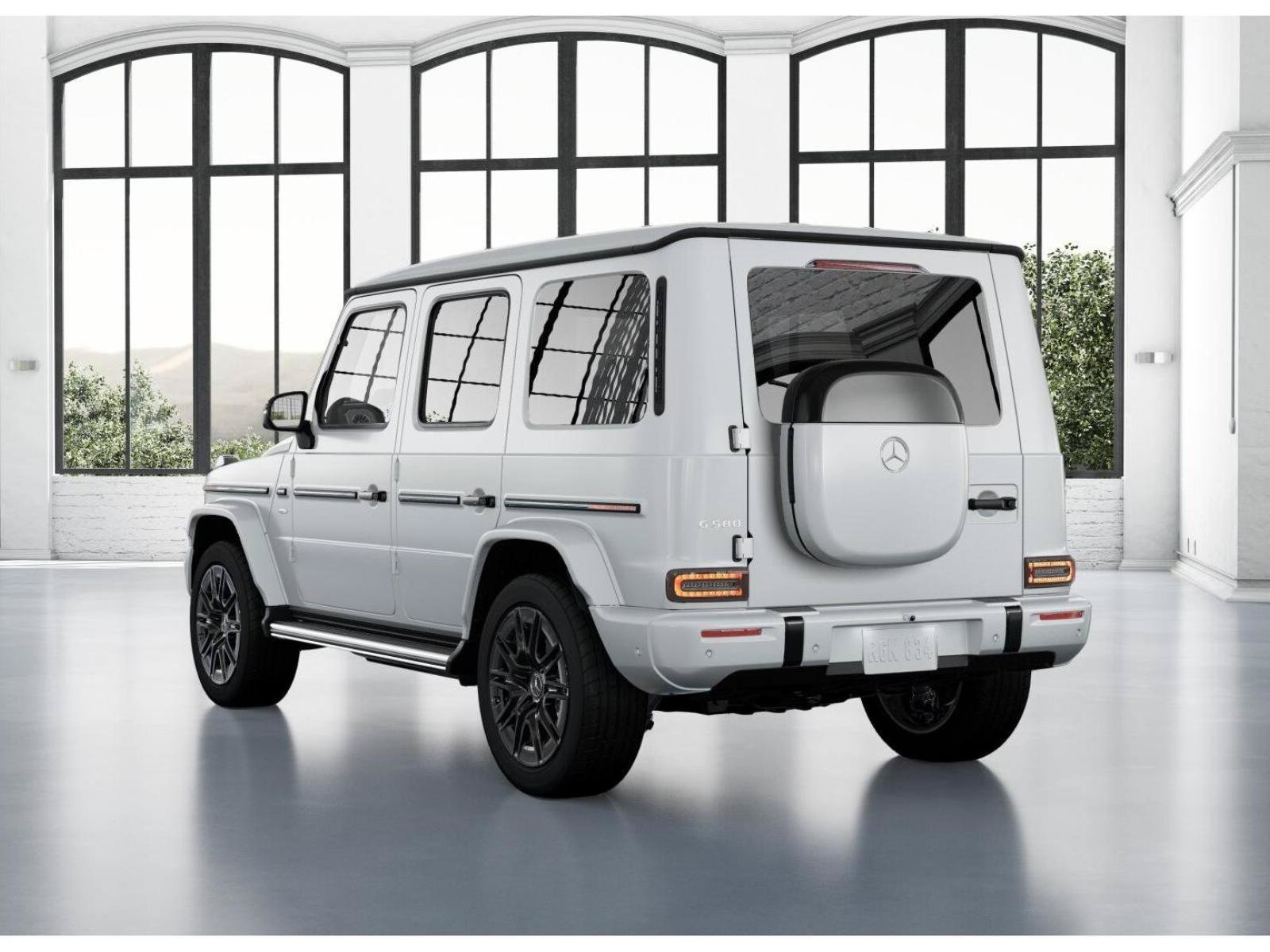 New 2025 MANUFAKTUR Moonlight White Magno Mercedes-Benz G 580e image 70