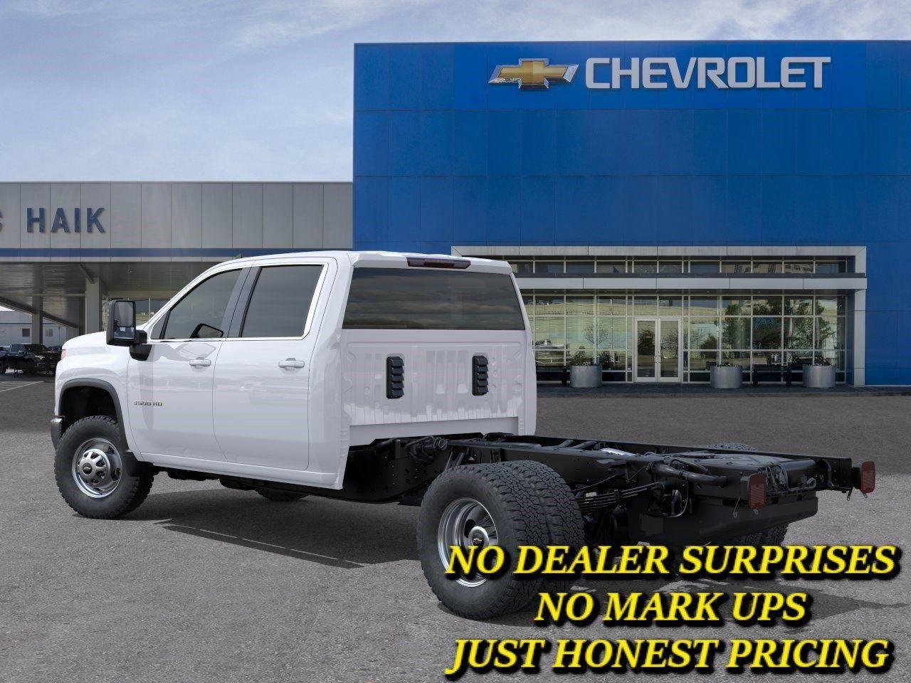 New 2026 Summit White Chevrolet Work Truck image 3