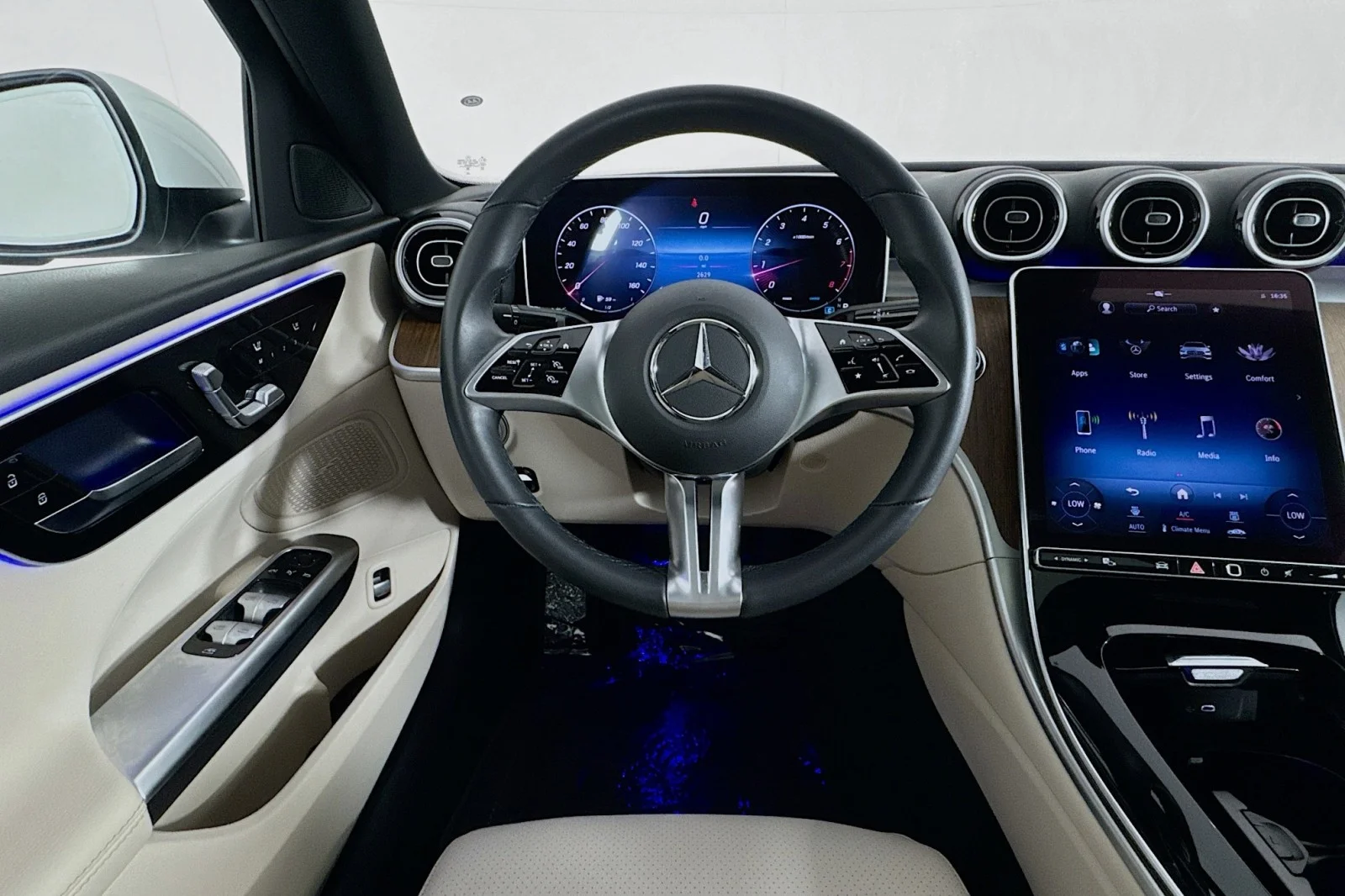 Certified Used 2024 Polar White Mercedes-Benz C 300 image 6