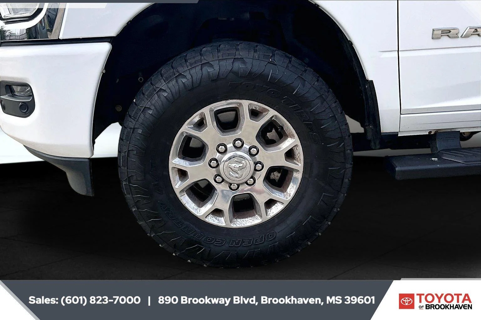 Used 2023 Bright White Clearcoat Ram Laramie image 7