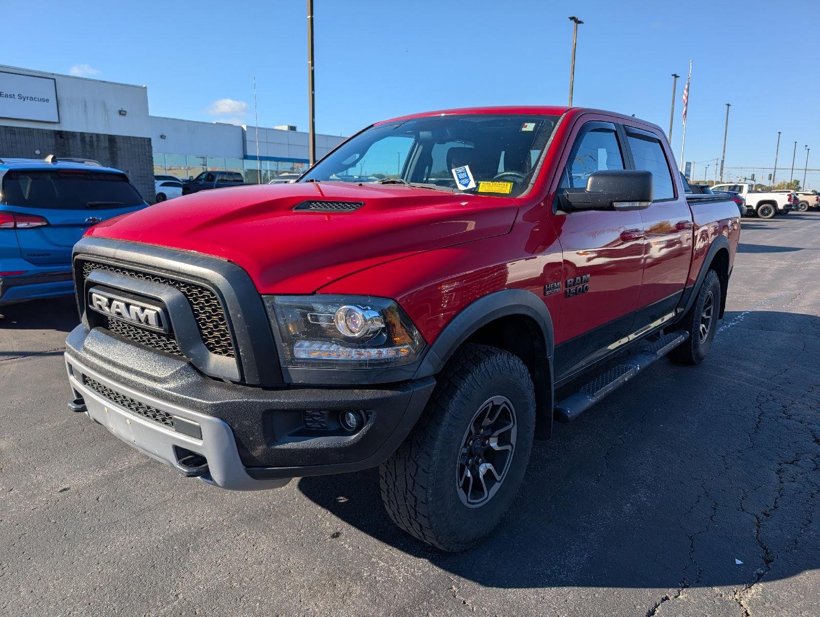 Used 2017 Flame Red Clearcoat Ram Rebel image 4