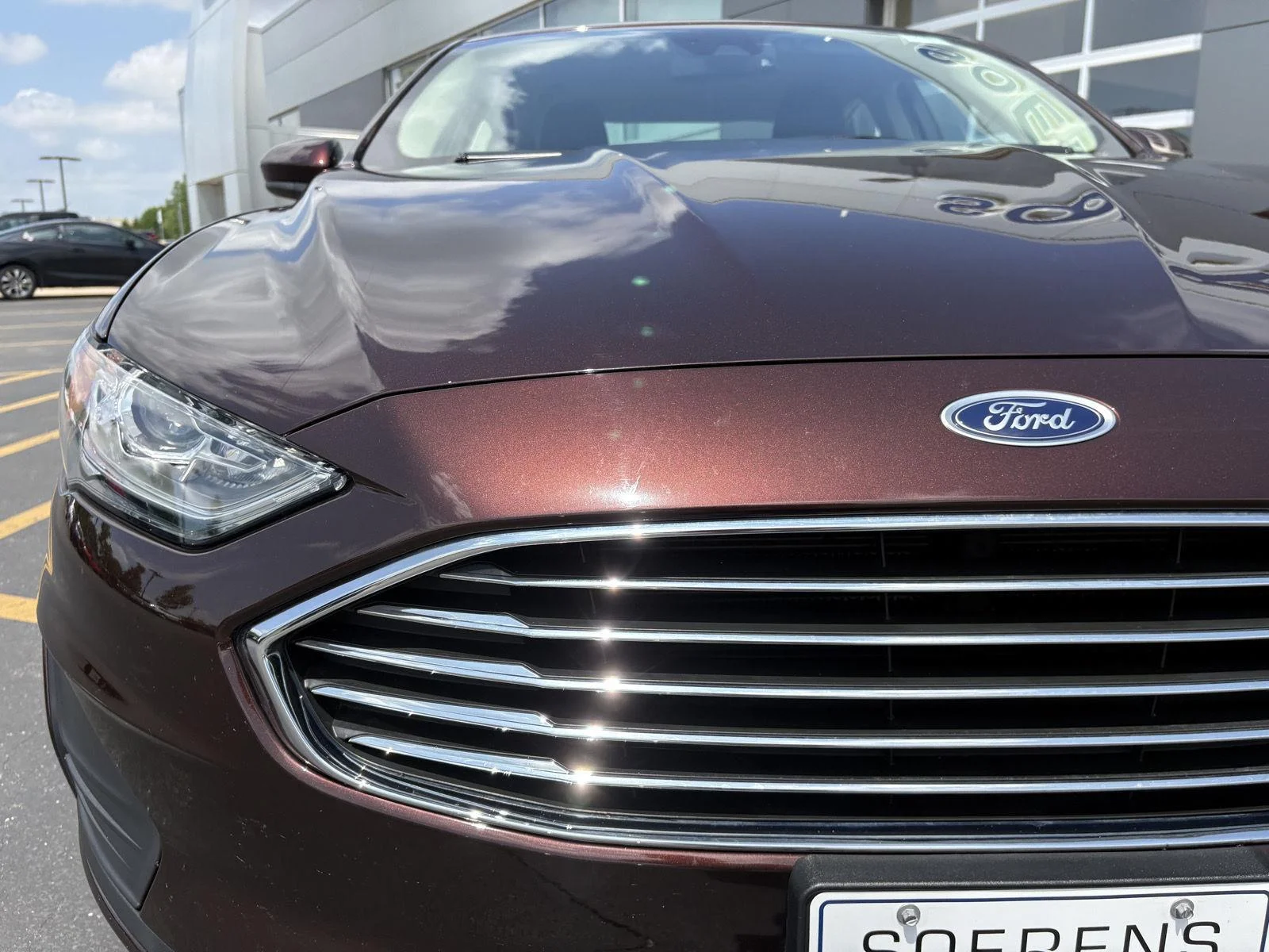 Used 2019 Rich Copper Metallic Tinted Clearcoat Ford SE image 24