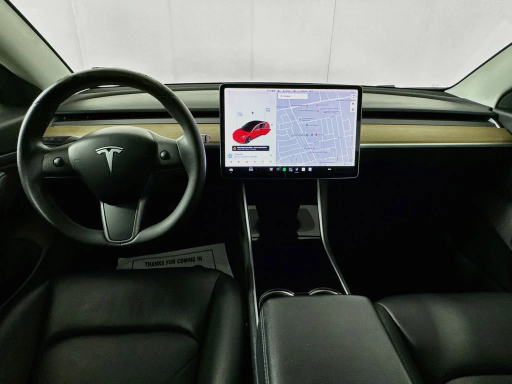 Used 2020 Red Tesla Standard image 25