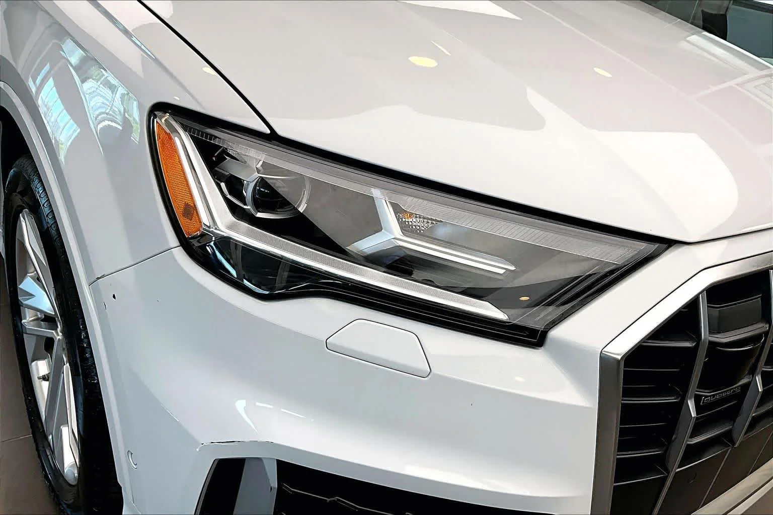 Used 2023 Glacier White Metallic Audi Premium Plus image 27