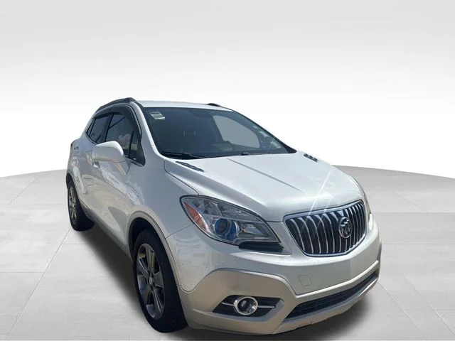 Used 2013 White Buick Leather image 5