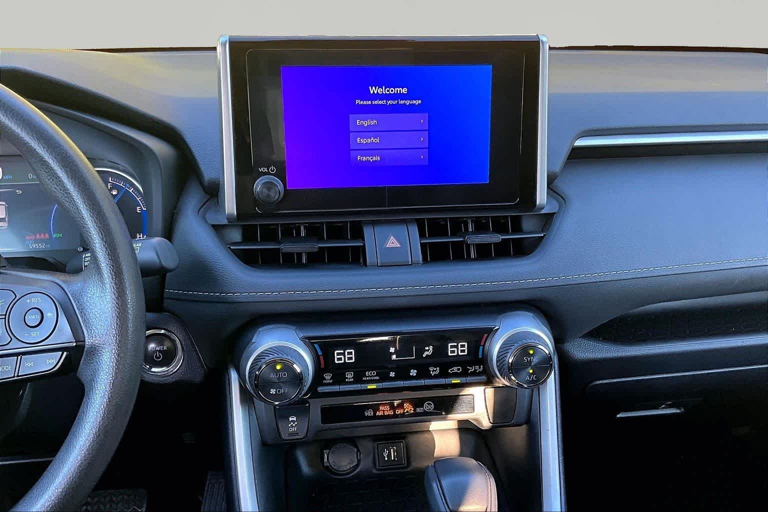 Used 2024 Magnetic Gray Metallic Toyota Hybrid XLE image 7