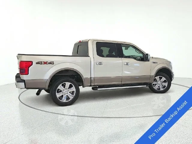 Used 2018 White Gold Ford Lariat image 7