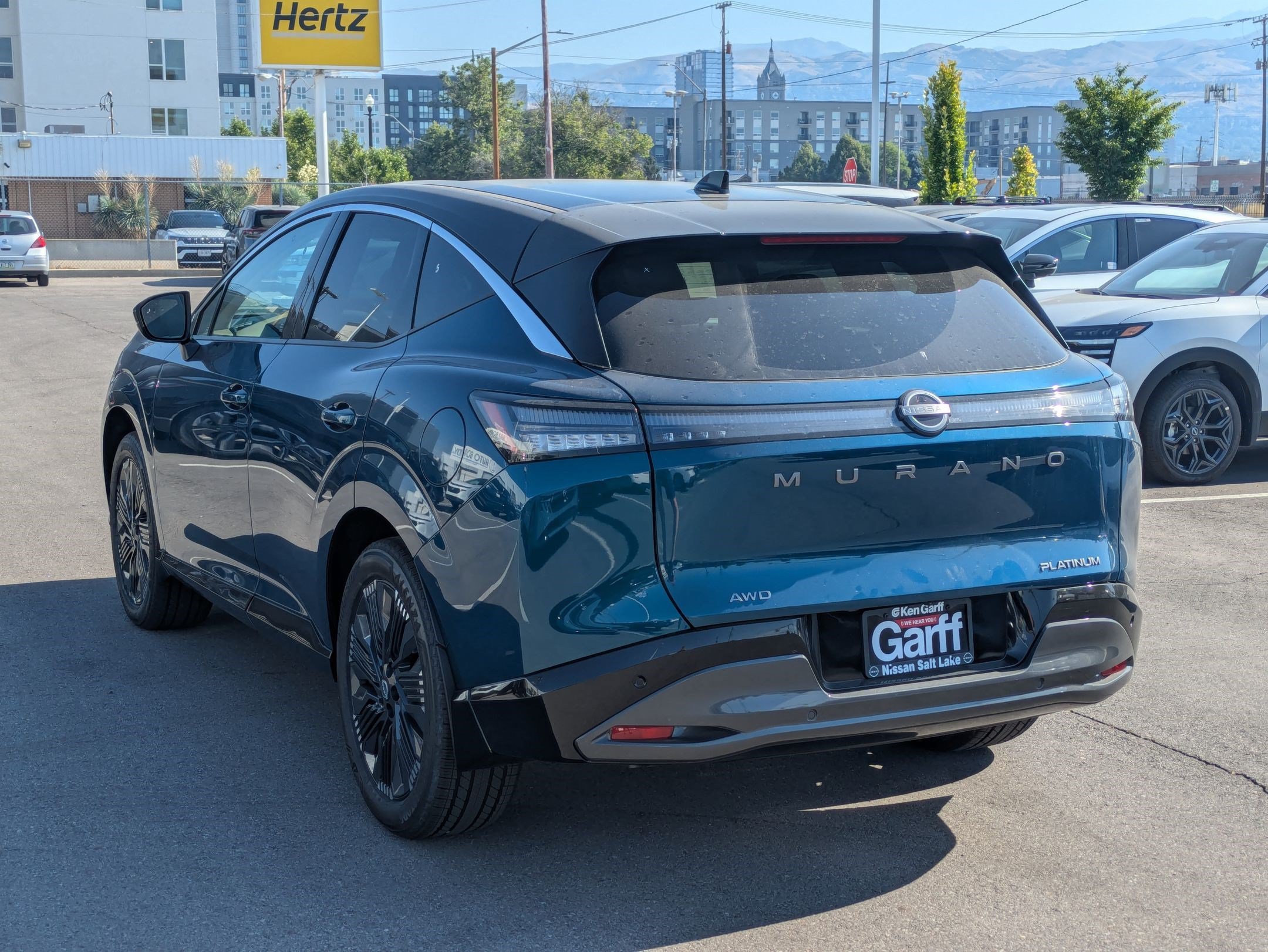 New 2026 Aurora Blue Pearl Metallic/Super Black Nissan Platinum image 5