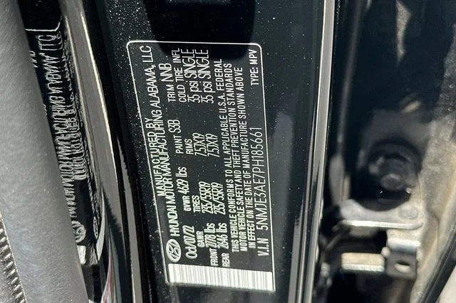 Used 2023 Black Hyundai Limited image 28