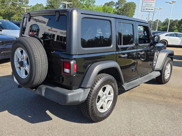 Used 2021 Black Jeep Unlimited Sport S image 12