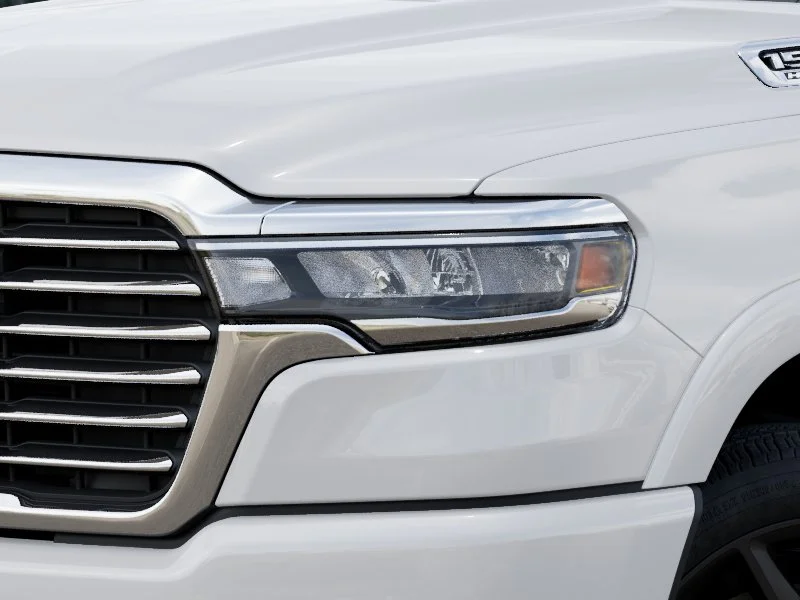 New 2027 Bright White Clear-Coat Exterior Paint RAM Laramie image 45