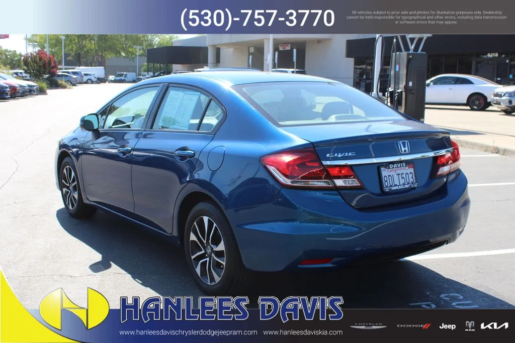 Used 2013 Blue Honda EX-L image 9