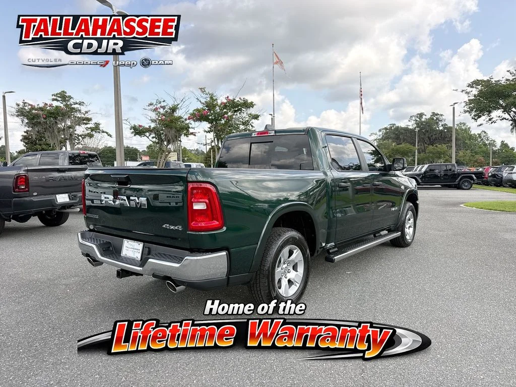 New 2026 Serrano Green Metallic RAM Big Horn/Lone Star image 3