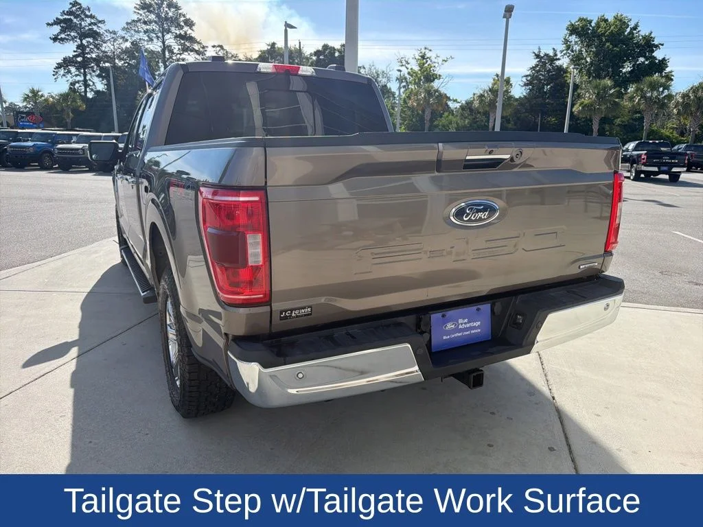 Certified Used 2021 Stone Gray Metallic Ford XLT image 5