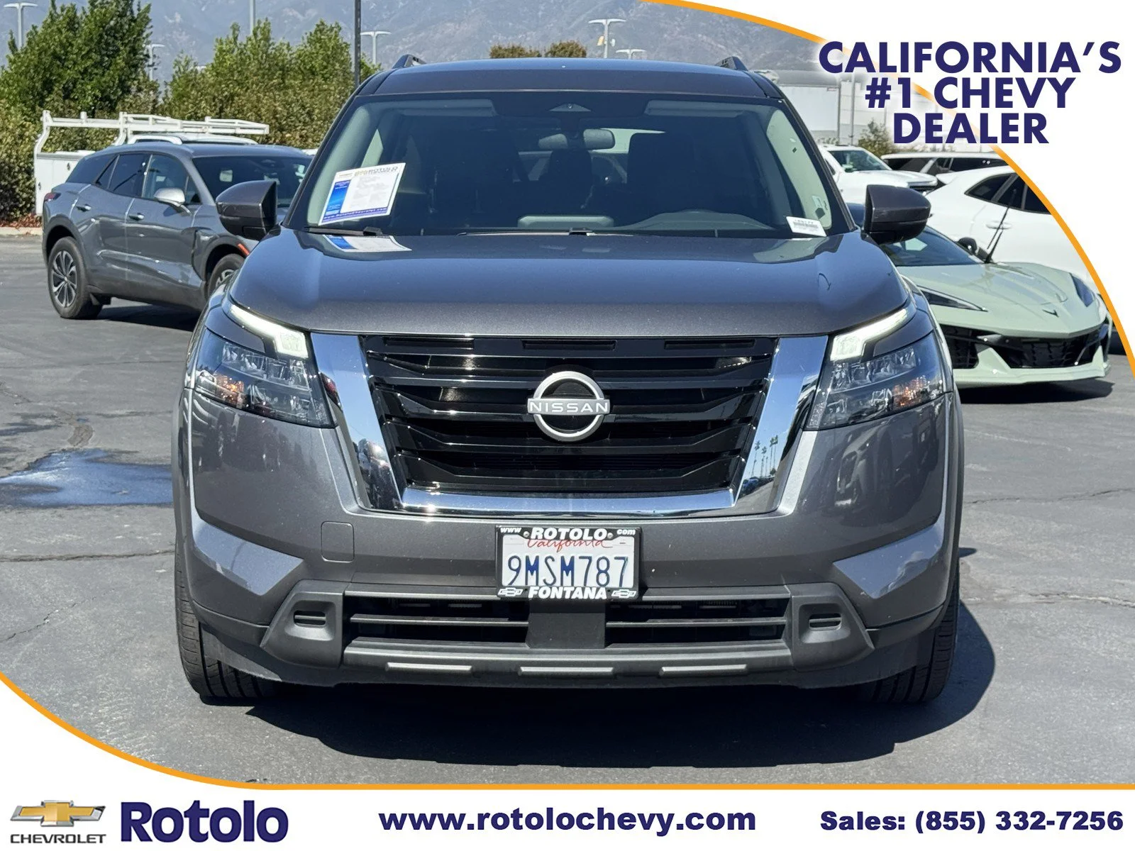 Used 2024 Gun Metallic Nissan SV image 2
