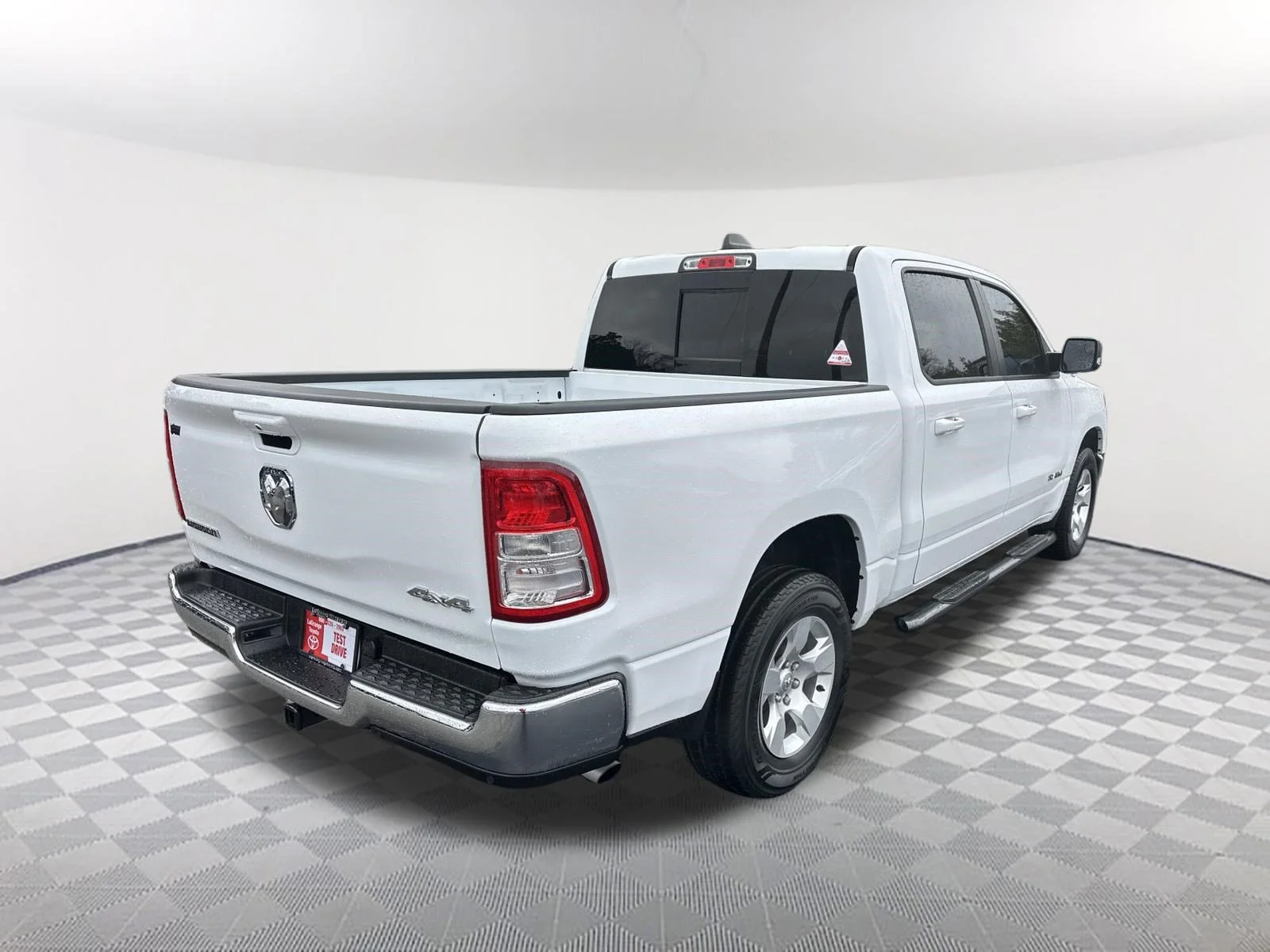 Used 2022 Bright White Clear Coat Ram Big Horn image 5