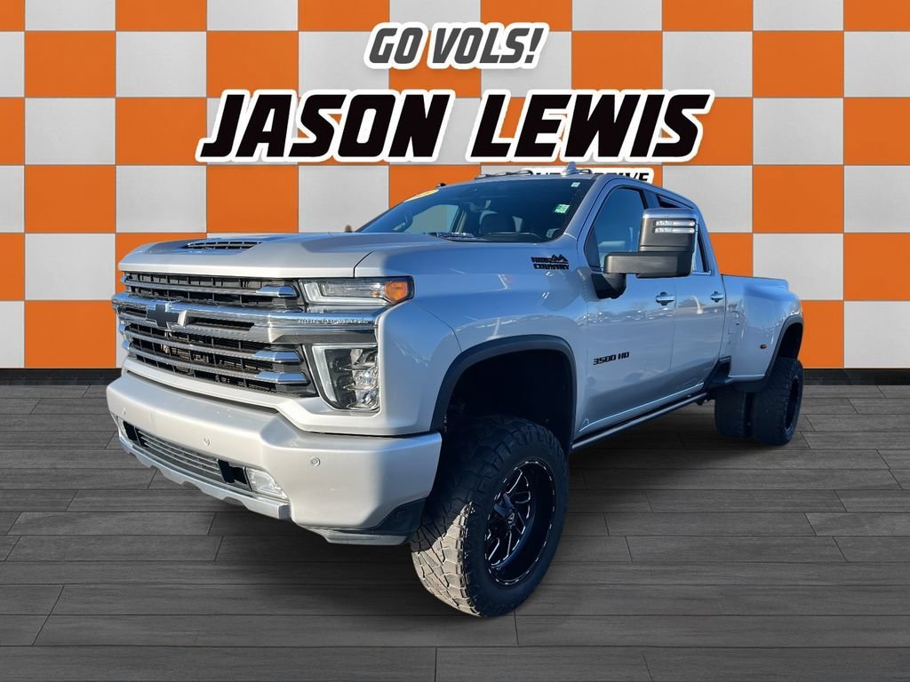 Used 2021 SILVER ICE METALLIC Chevrolet High Country image 7