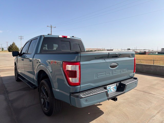 Used 2023 Blue Ford Lariat image 3