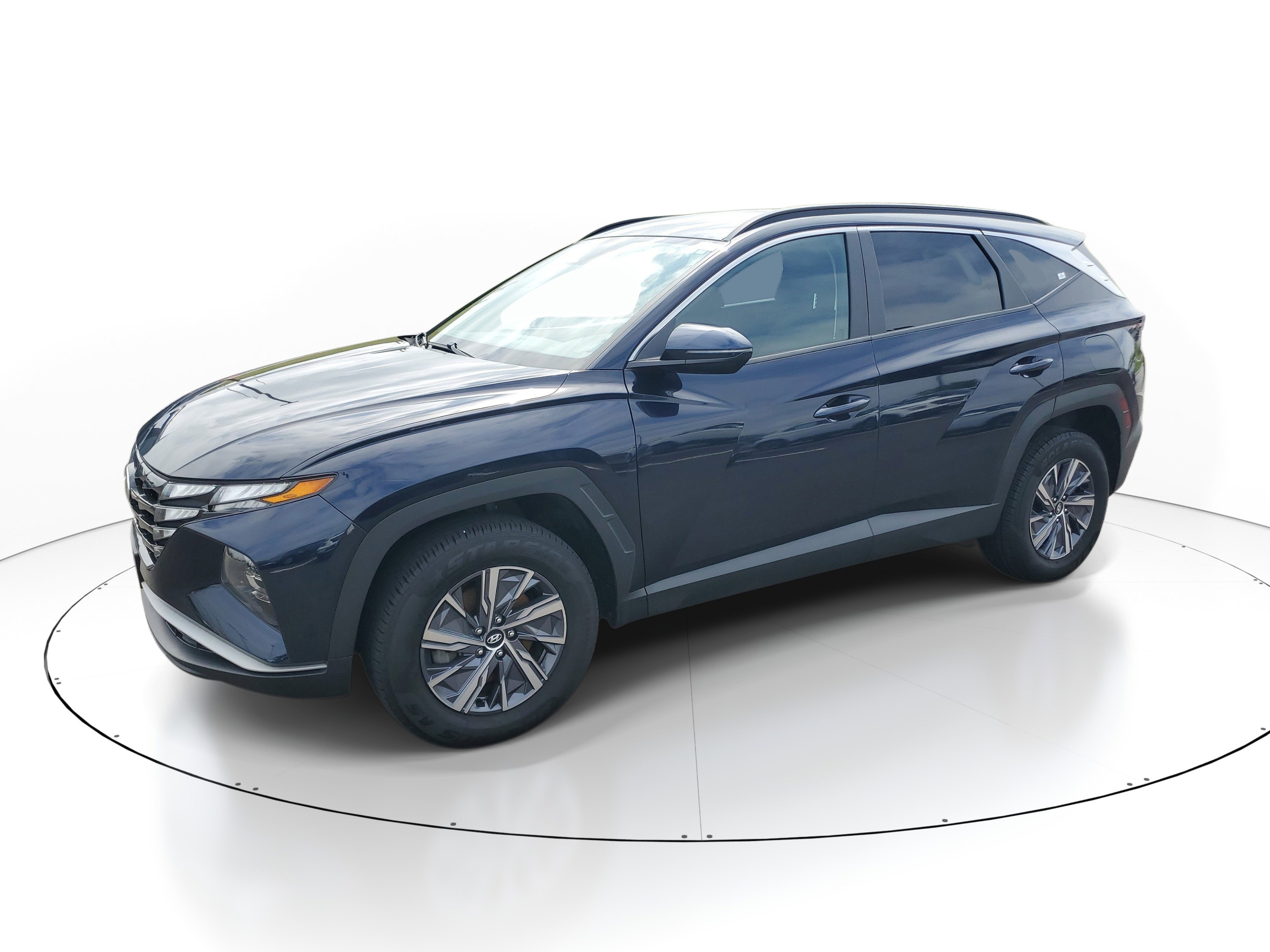 Used 2022 Deep Sea Hyundai Blue image 2