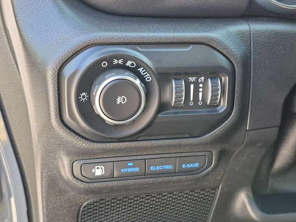 Used 2021 Gray Jeep Unlimited Sahara 4xe image 15