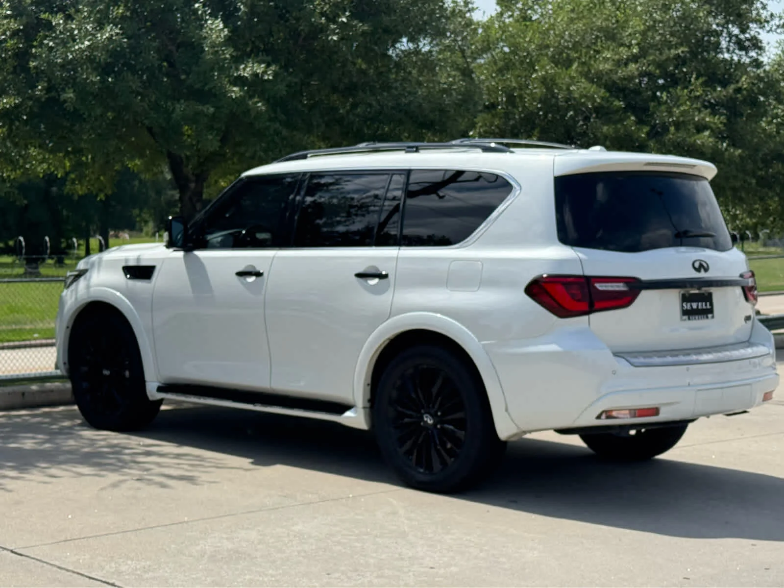Used 2021 Moonstone White INFINITI SENSORY image 7