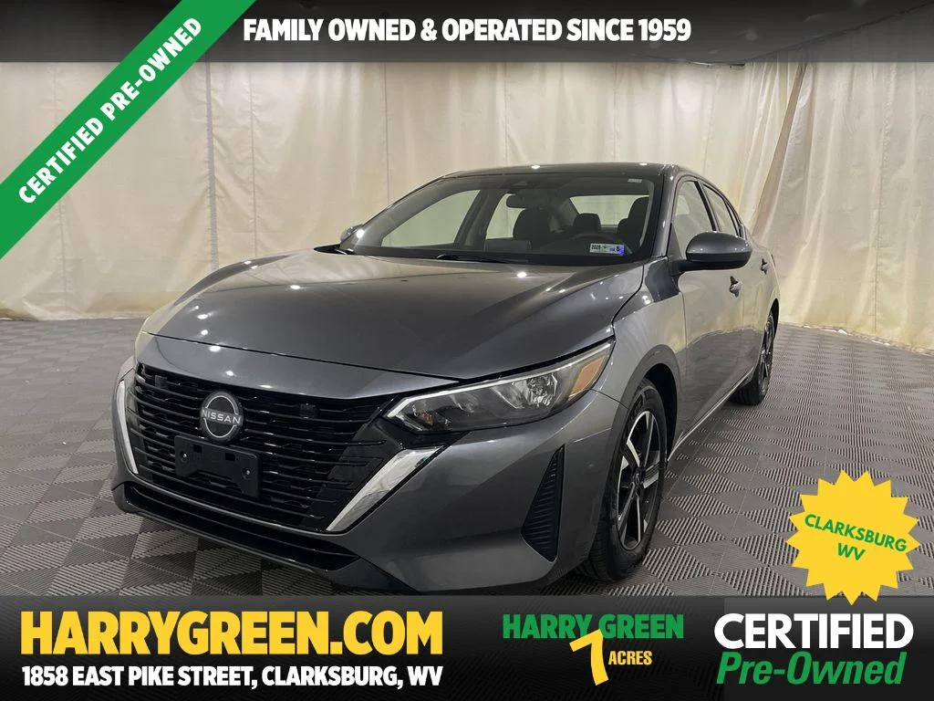 Certified Used 2025 Gun Metallic Nissan SV image 1