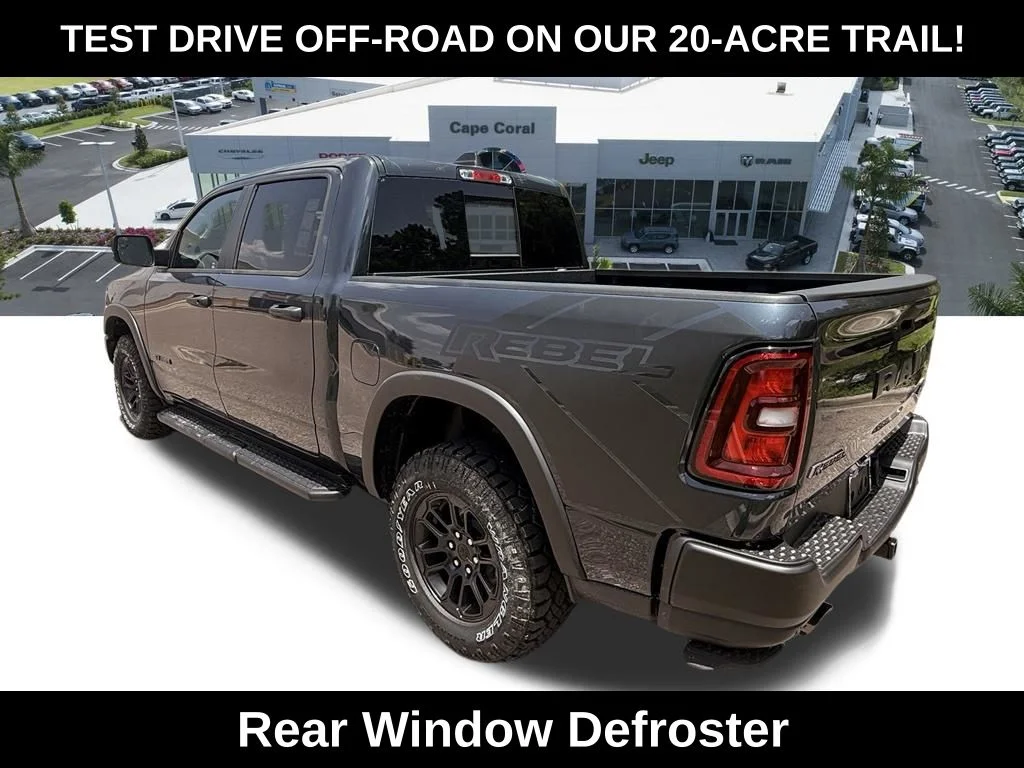 New 2026 Forged Blue Metallic Exterior Paint RAM Rebel image 6