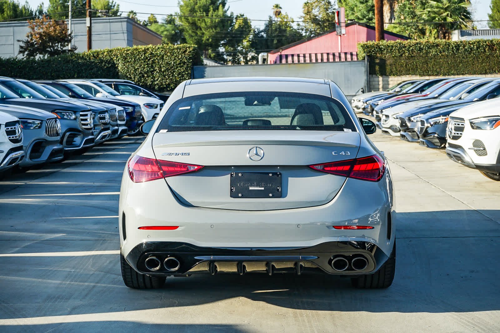 New 2026 MANUFAKTUR Alpine Grey Mercedes-Benz AMG® C 43 image 3