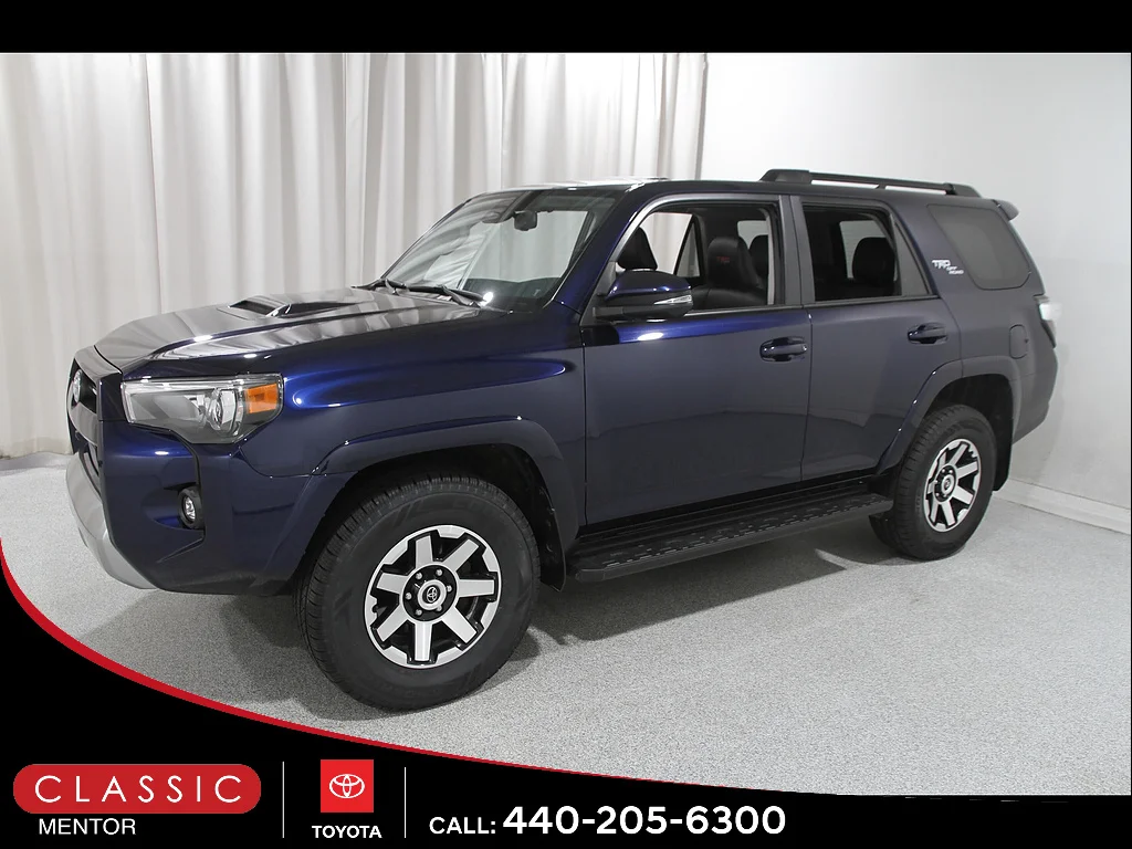 Certified Used 2023 Nautical Blue Metallic Toyota TRD Off-Road Premium image 3