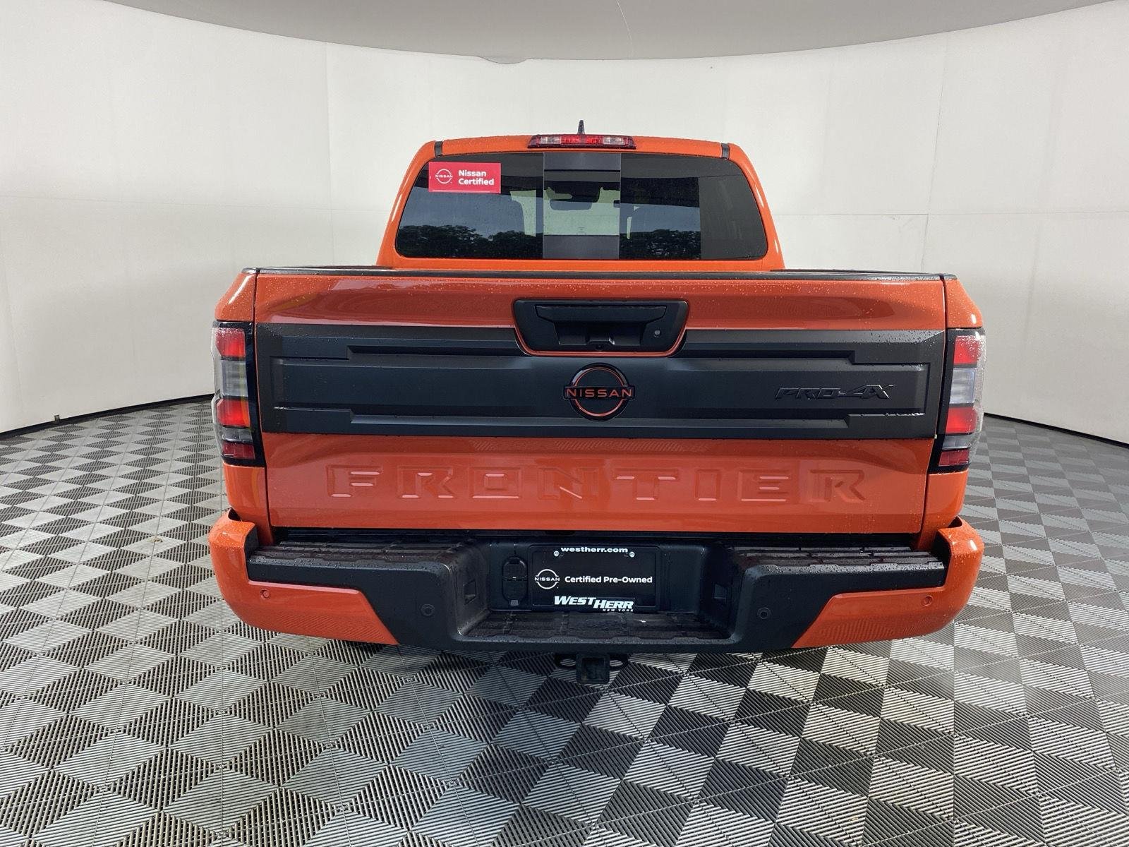 Certified Used 2025 Afterburn Orange Nissan PRO-4X image 6