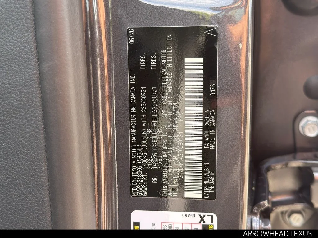 New 2026 Gray Lexus 350 Premium+ image 30